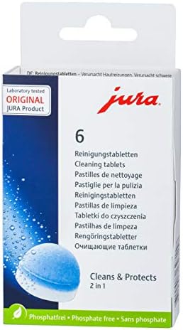 Descaling Tablets and Cleaning Tablets for Jura-Capresso Automatic Coffee and Espresso machines Combi pack
