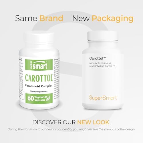Supersmart - Carottol - Carotenoid Complex Supplement - with Beta Carotene, Lycopene