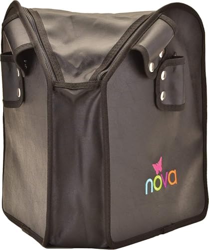 NOVA Medical Products Pouch Bag for 3 Wheeled Rollator Walker – Replacement Storage Tote & Organizer for Three Wheel Mobility Aids, Zippered Closure