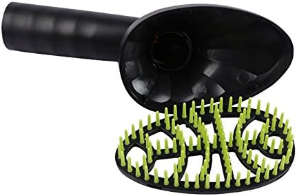 Pet Hair Brush, 1.25"(32mm) Vacuum Cleaner Attachment for Dog & Cat Grooming, 360-degree Rotatable Head, Easy to Wash, Fits Most Vacuum Cleaners