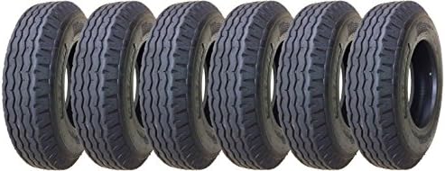 Zeemax TRUE Highway Trailer Tire 8-14.5 14Ply LR G Speed Rate K 68mph- Set6 | Load Range G