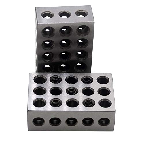 Oudtinx 1-2-3 Blocks Matched Pair Hardened Steel 23 Holes