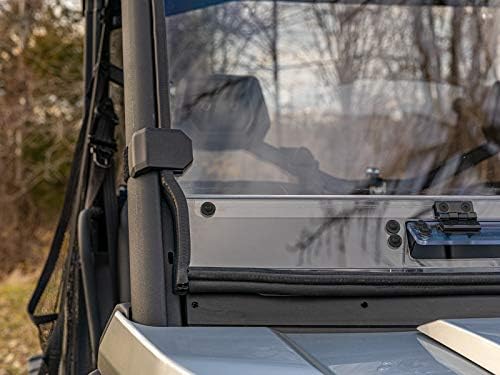 SuperATV Flip-Vent Windshield for Can Am Defender HD Models