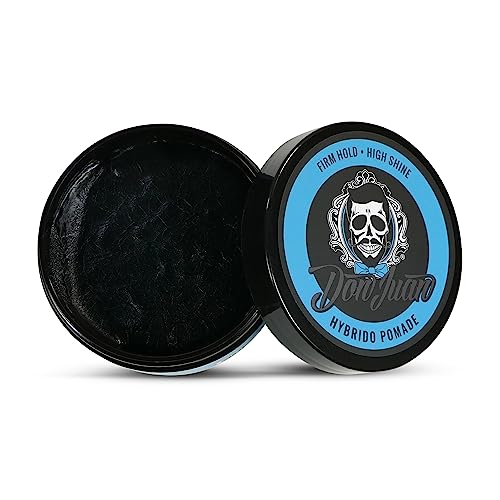 Don Juan Hybrido Pomade | Water Based | Strong Hold | High Shine | Natural Plant Extracts and Ocean Minerals | Summer Sea Breeze Scent, 4 oz.
