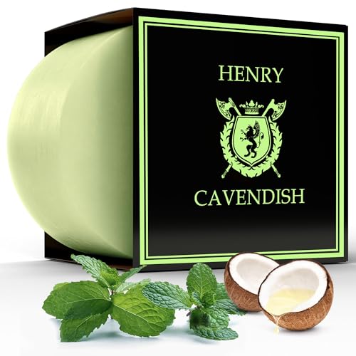 Henry Cavendish Eucalyptus Mint Premium Natural Shaving Soap - 4 Oz Puck