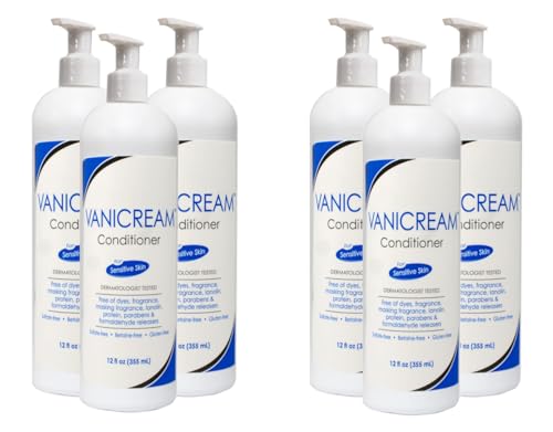Vanicream Conditioner for Sensitive Skin, Free of Dyes, Fragrance, Lanolin, Parabens and Formaldehyde Releasers, Dermatologist Tested