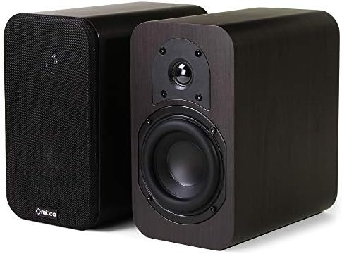 Micca RB42 Reference 2-Way Passive Bookshelf Speakers, Stereo Pair, Walnut