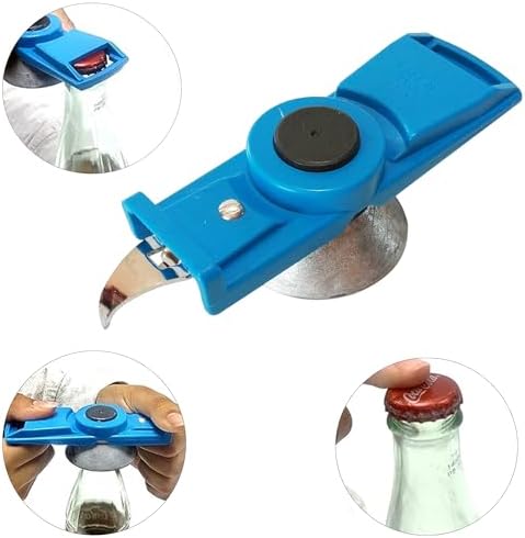 Bruni Multifunction Bottle Opener – Medicine Safety Cap Can Bottle Opener Easy to Use for Children, Weak Hands