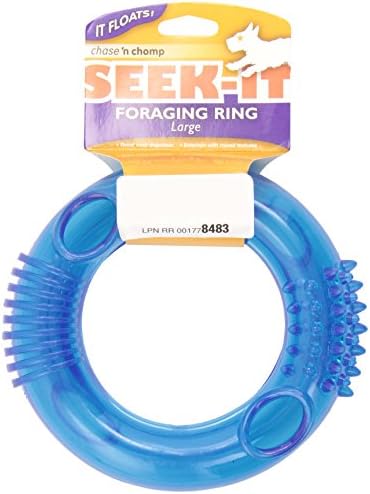 Chase 'N Chomp Foraging Ring for Pets, Small