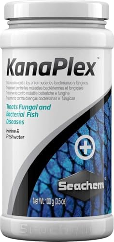 Seachem KanaPlex Size: 100 g, Treats Fungal and Bacterial Fish Diseases