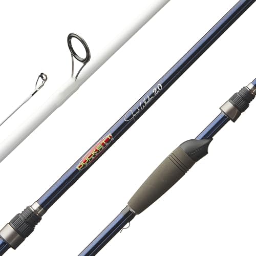 Duckett Fishing Jacob Wheeler Signature 2.0 Casting Rods, Spinning & Crankin' Rods, Pro Angler Designed, Extremely Lightweight & Balanced Sensi-Touch Multi-Modulus Blanks