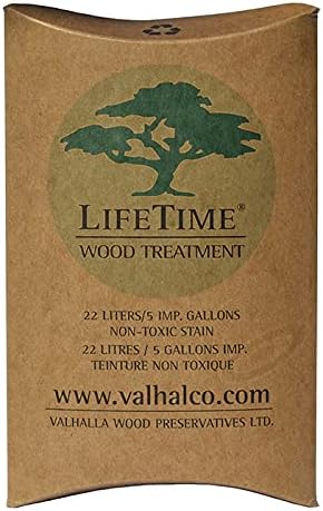 1-Gallon Eco Friendly Non Toxic Lifetime Wood Treatment Pouch