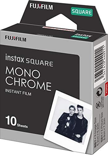 FUJIFILM Instax Square Monochrome Film - 10 Exposures