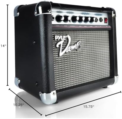PYLE PVAMP30 30W Vamp-Series Amplifier with 3-Band EQ & Overdrive