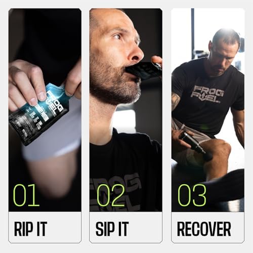 Frog Fuel Power Liquid Protein Shot, 15g Protein, Berry, 24 pk | Nano Hydrolyzed Grass Fed Collagen, Post Workout, 22 Amino Acids, Sugar & Fat Free, Gluten Free, 0 Carbs, 1 oz Shots
