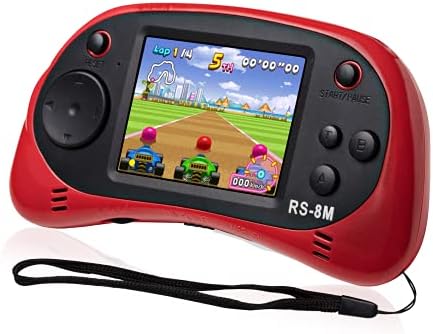 Kids Handheld Portable Video Game Player with 200 Games - 16 Bit 2.5 Inch Screen Mini Retro Electronic Machine for Boys Girls