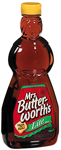 Mrs. Butterworth's Original Thick and Rich Pancake Syrup, Maple Flavored Syrup for Pancakes, Waffles and Breakfast Food, 248 Fl Oz Bottle