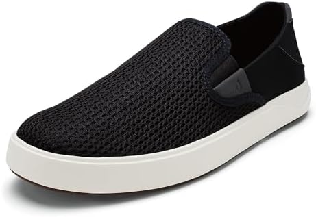 OluKai Lae'ahi Men's Slip On Shoes, Breathable Everyday Sneaker