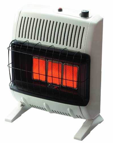Heatstar By Enerco F156050 Ventfree Infrared Propane Heater with Thermostat HSVFR20LPBT, 20K