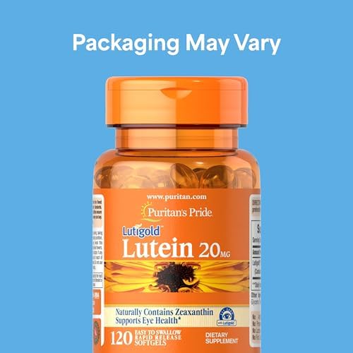 Puritan's Pride Premium Lutigold™ Lutein Carotenoid 20mg with Zeaxanthin