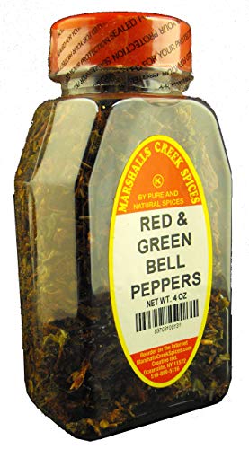 Marshalls Creek Spices (st29) RED AND GREEN SWEET BELL PEPPERS 4 oz