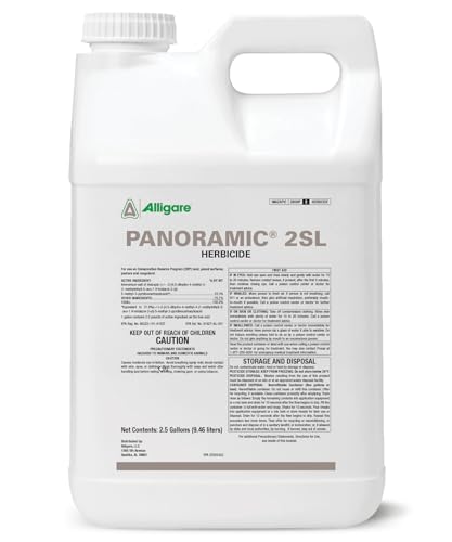 ALLIGARE Panoramic 2SL Herbicide Weed Killer - Versatile Herbicide for Lasting Control of Annual Grasses & Broadleaf Weeds in CRP, Pastures, Rights-of-Way & Industrial Sites - 1 Gallon