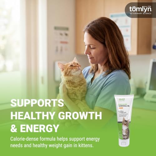Tomlyn High Calorie Nutritional Gel for Cats, (Nutri-Cal) 4.25 oz