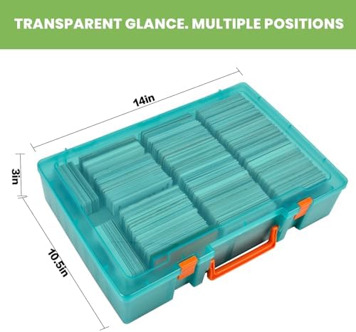 ALKOO 2200+ Trading Card Storage Box for MTG/for CAH, for Sports/Game Cards