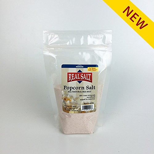 REDMOND Real Sea Salt - Natural Unrefined Gluten Free Fine, 26 Ounce Pouch (1 Pack)