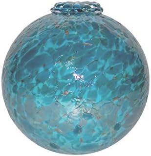 Totally Blown Glassworks Pond Float. Handmade Blown Glass, Garden Gazing Ball, Table Centerpiece