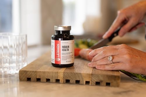 LES Labs Insulin Health Metabolic Health & Support Supplement, 60 Capsules | Metabolic Health, Carbohydrate & Lipid Metabolism, Berberine, Chromium