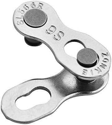 ZONKIE 9 Speed Removable Quick Split Chain Link in Silver x2