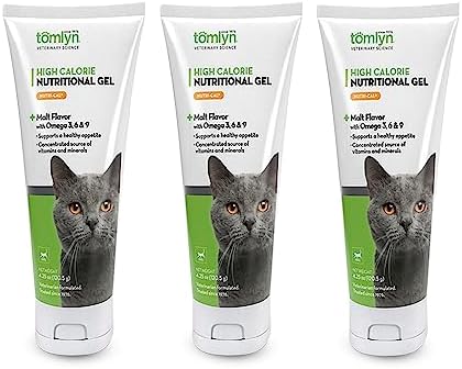 Tomlyn High Calorie Nutritional Gel for Cats, (Nutri-Cal) 4.25 oz