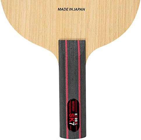Butterfly Korbel SK7 Table Tennis Blade - 7-ply All-Wood Blade - Professional Butterfly Table Tennis Blade - Available in AN, FL, and ST Shakehand Handle Styles - Made in Japan