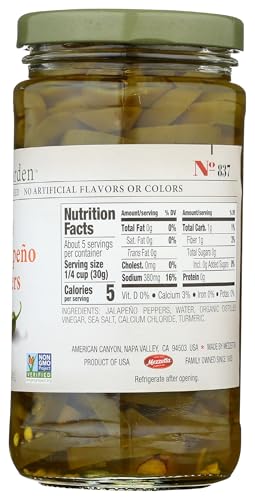 Jeff'S Garden, Peppers Jalapeno Hot Sliced, 12 Fl Oz