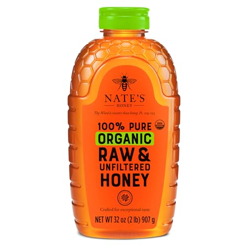Nate's Organic Honey - 32oz. Squeeze Bottle