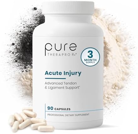 Pure Therapro Rx Acute Injury Tendon & Ligament Support, 90 Capsules | Once-Daily Capsule, Supports Movement & Physical Function, For Men & Women