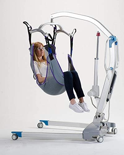 Patient Aid Full Body Mesh Patient Lift Sling for Safe Transfers | 110-200 lb Capacity | Breathable Mesh Fabric | Full Body Support | Hoyer Safe Lifting for Elderly & Bariatric