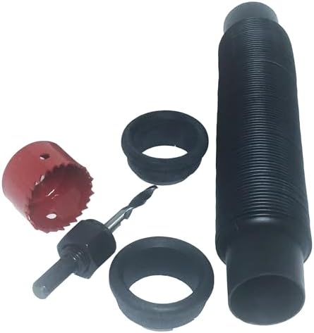 Rain Barrel Connector Kit – DIY Parts to Link 2 Rain Water Collection Barrels – Increase Water Storage Capacity