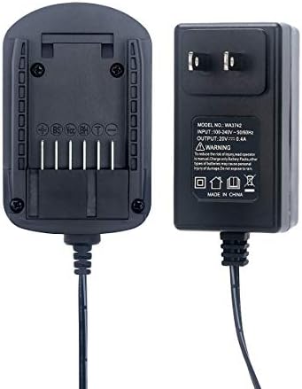 Lasica Replacement for Worx Battery Charger 20V WA3742 Compatible with Worx 20V Lithium Battery WA3520 WA3525 WA3578 WA3575 WA3522 WA3732 WA3770