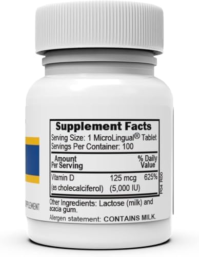 Superior Source Vitamin D3 5000 IU - Offers Immune System