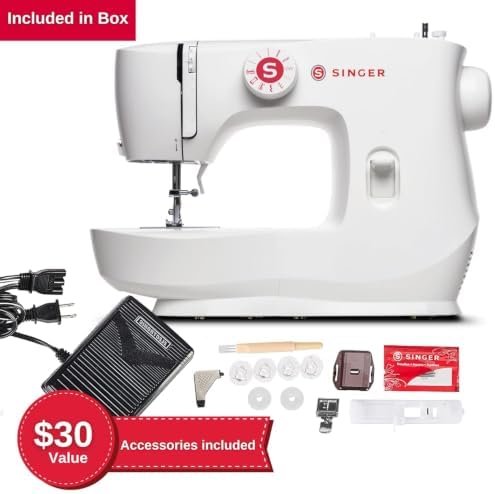SINGER® MX60 Lightweight & Portable Sewing Machine with Accessory Kit