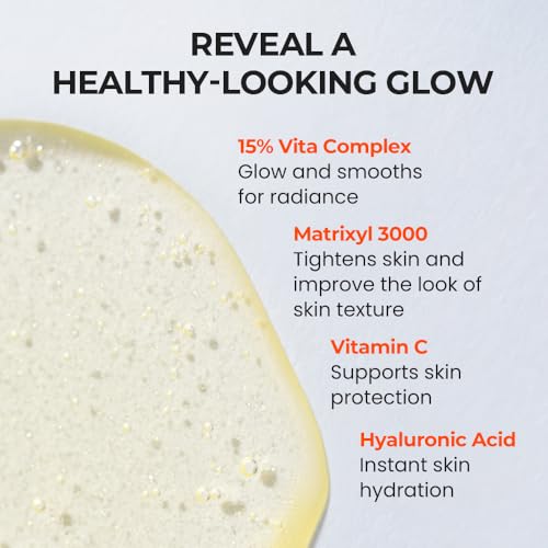 [SKIN&LAB] Vitamin C Serum for Face with Hyaluronic Acid and Niacinamide | Korean Skincare (1.01 fl oz)