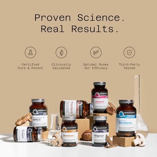 Quality of Life Powerful CoQ10 Sustained Released MicroActive Supplement for Enhanced Absorption, 100 mg of Per Capsule Supports Immune