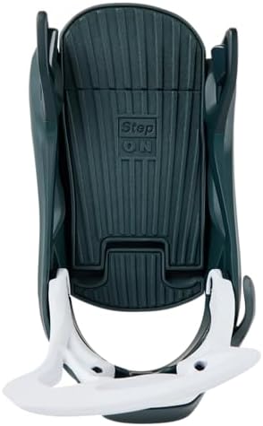 Burton Women's Step On Re:Flex Snowboard Bindings, Deep Emerald/White, S