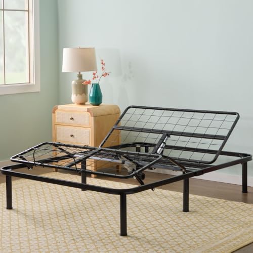 Linenspa Adjustable Bed Base — Motorized Head and Foot Incline — Full