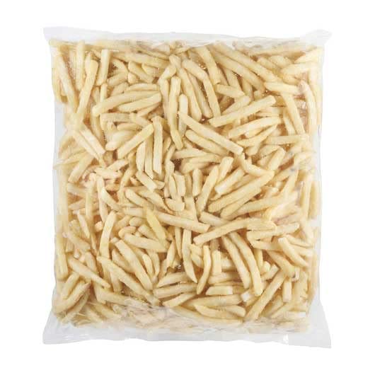 Simplot Thunder Crunch 3/8 Straight Cut Potato Fries, 5 Pound -- 6 per case.