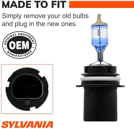 SYLVANIA - 9007 SilverStar Ultra - High Performance Halogen Headlight Bulb, High Beam, Low Beam and Fog Replacement Bulb