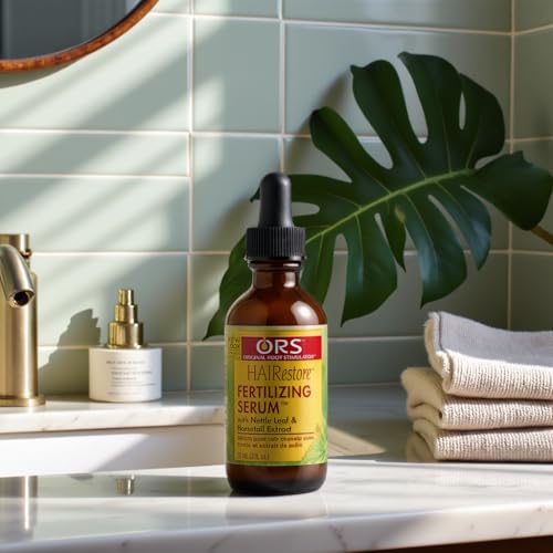 ORS HAIRestore Herbal Hair Serum, Fertilizing Serum with Nettle Leaf and Horsetail Extract, (2.0 oz)