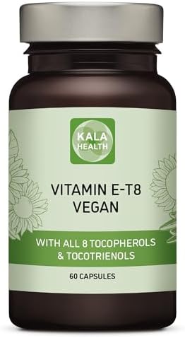 Unique Vegan Formula with All 8 Tocopherols and Tocotrienols Vitamin E – Contains no PAH’s, Heavy Metals